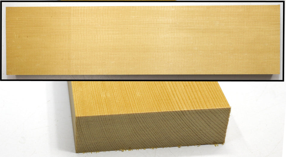 Alaskan Yellow Cedar Arm Bevel / Bracewood 1" x 3.3" x 13" - Stock# 5-5876