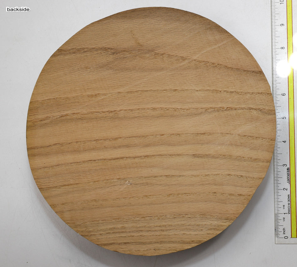Oak Round 9" diameter x 2.8" - Stock# 5-6037