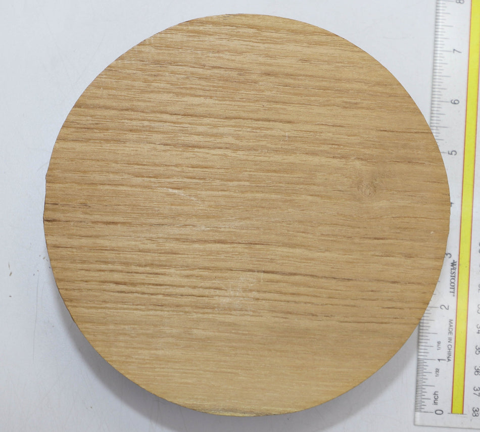 Robinia Round 7" diameter x 2.4" - Stock# 5-8954