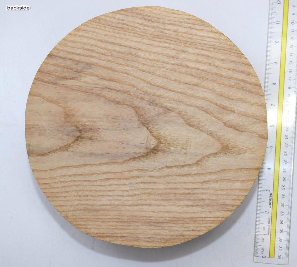 White Ash Round 10" diameter x 3" - Stock# 5-9267