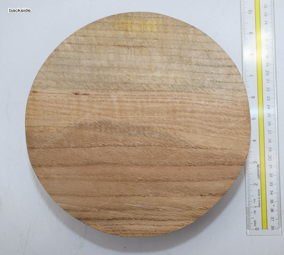 Oak Round 9" diameter x 3" (Figured) - Stock# 5-9582