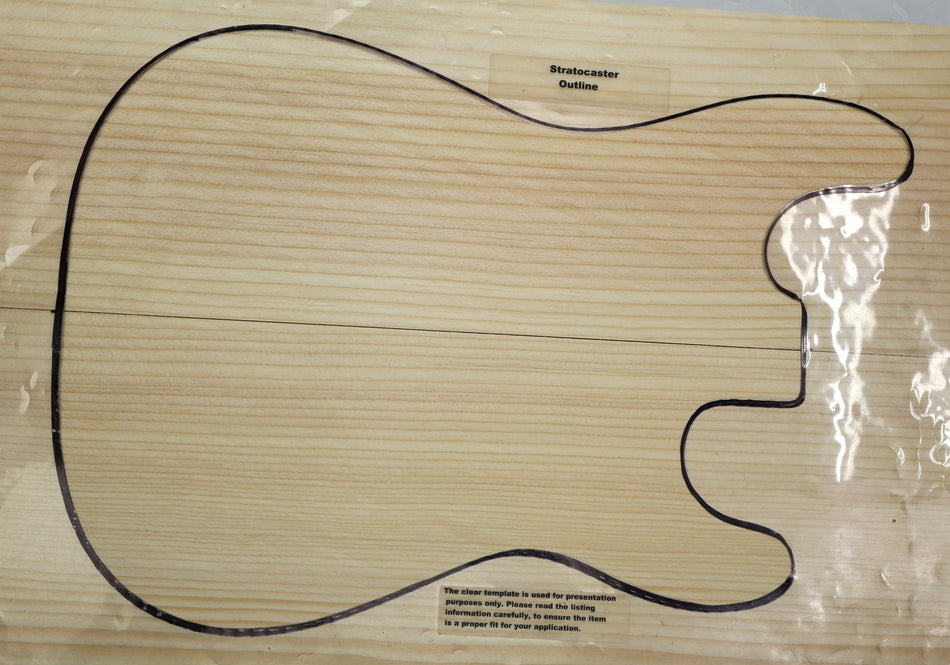 Engelmann Spruce Small Archtop Body blank, unglued 2pc, 1.9" thick - Stock# 6-1910