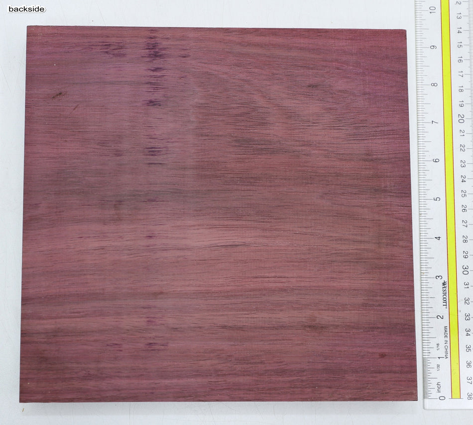 Purpleheart Square 9" x 9" x 1.25" - Stock# 6-2300