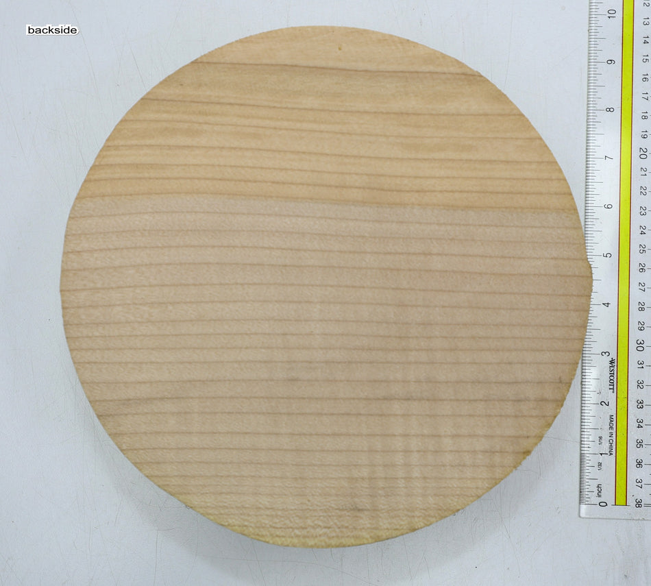 Maple Flame Round 9" diameter x 3.5" - Stock# 6-2438