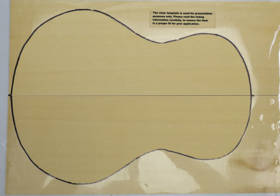 Alaskan Yellow Cedar Ukulele / Flat Mandolin Top, 0.15" thick (HIGH GRADE 4★) - Stock# 6-3036