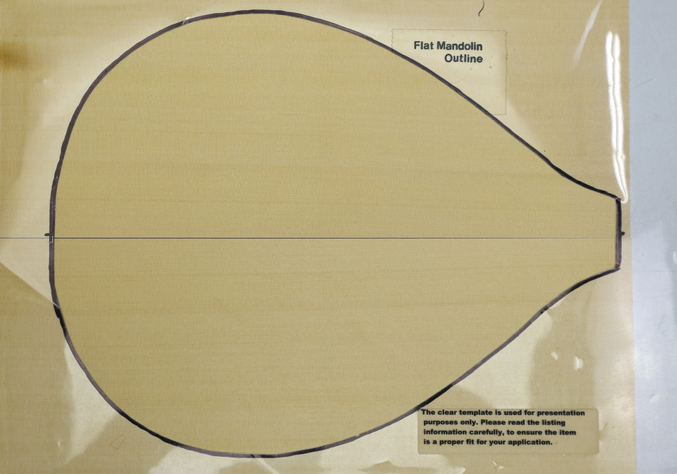 Alaskan Yellow Cedar Ukulele / Flat Mandolin Top, 0.15" thick (HIGH GRADE 4★) - Stock# 6-3036