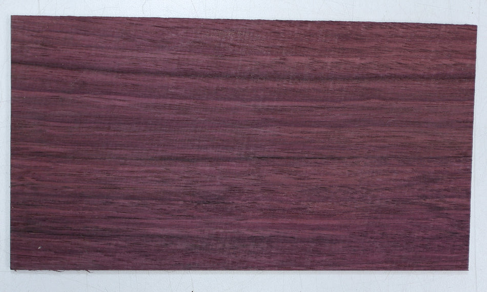 Purpleheart Headstock, 0.16" x 4" x 7.5" - Stock# 6-3058