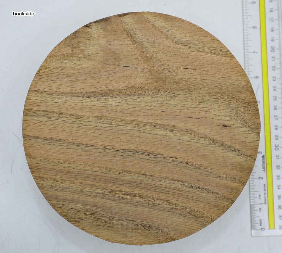 Oak Round 8" diameter x 2.6" - Stock# 6-3223