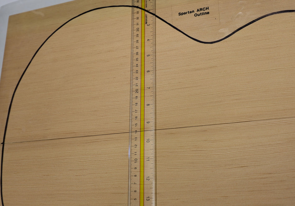 Douglas-Fir Archtop Guitar set, 0.84" thick (+STANDARD +3★) - Stock# 6-3651