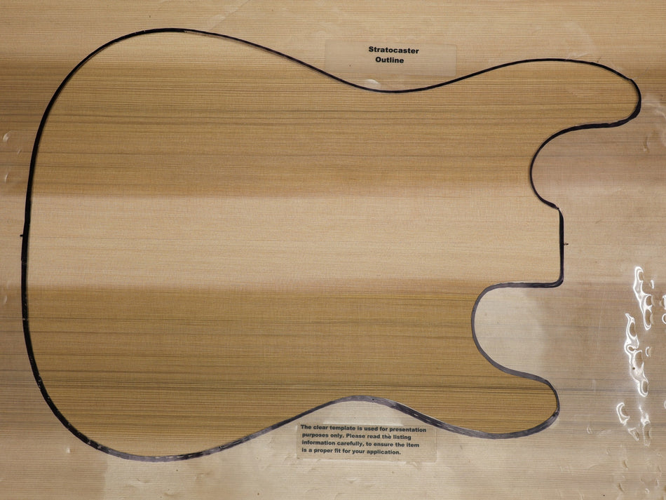 Red Cedar Small Archtop Body Blank set, 1.55" thick - Stock# 6-3878