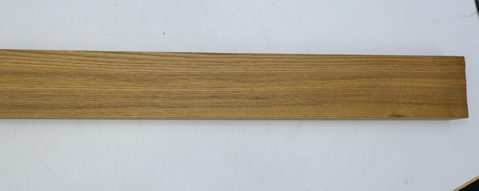 Torrefied White Ash Neck-Thru Blank 1.9" x 3.1" x 44.6" - Stock# 6-4057