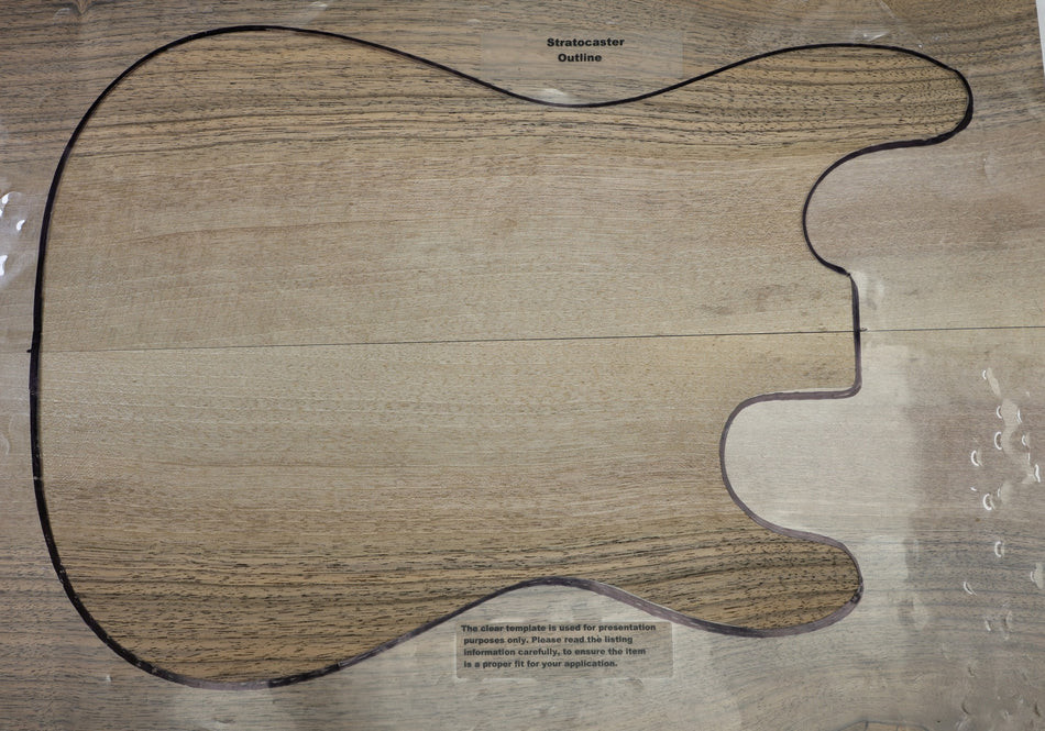 Walnut (English) Guitar set, 0.3" thick - Stock# 6-4237