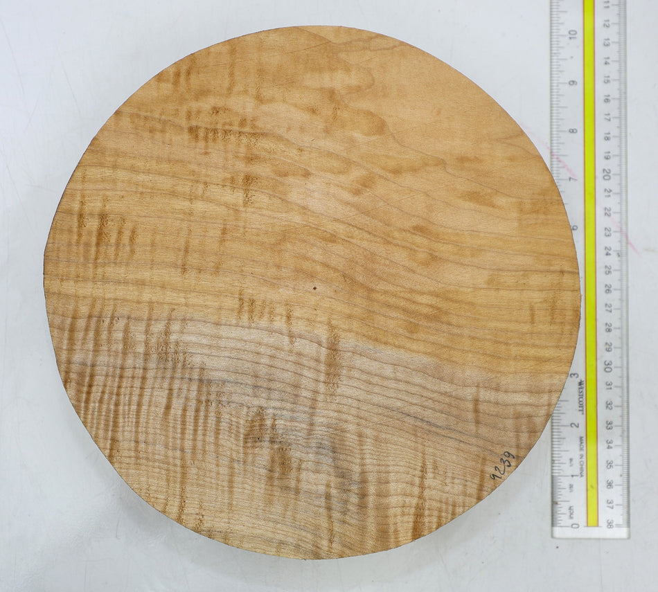 Maple Flame Round 9" diameter x 2.25" - Stock# 6-4239