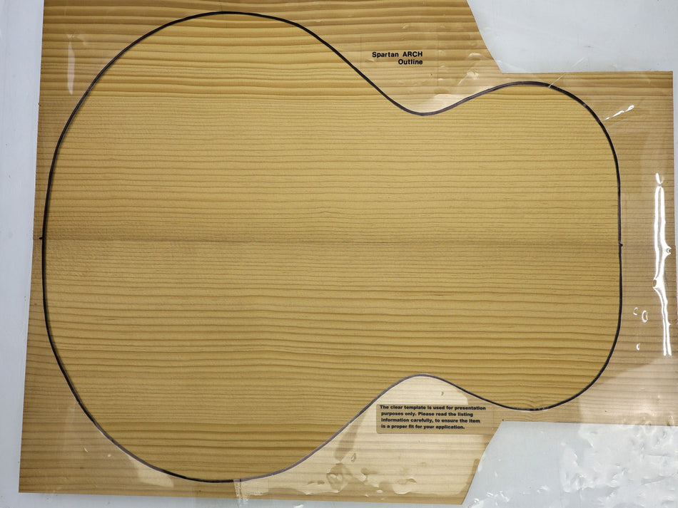 Torrefied Sitka Spruce Archtop Guitar set, 1.1" thick (+Factory) - Stock# 6-4379