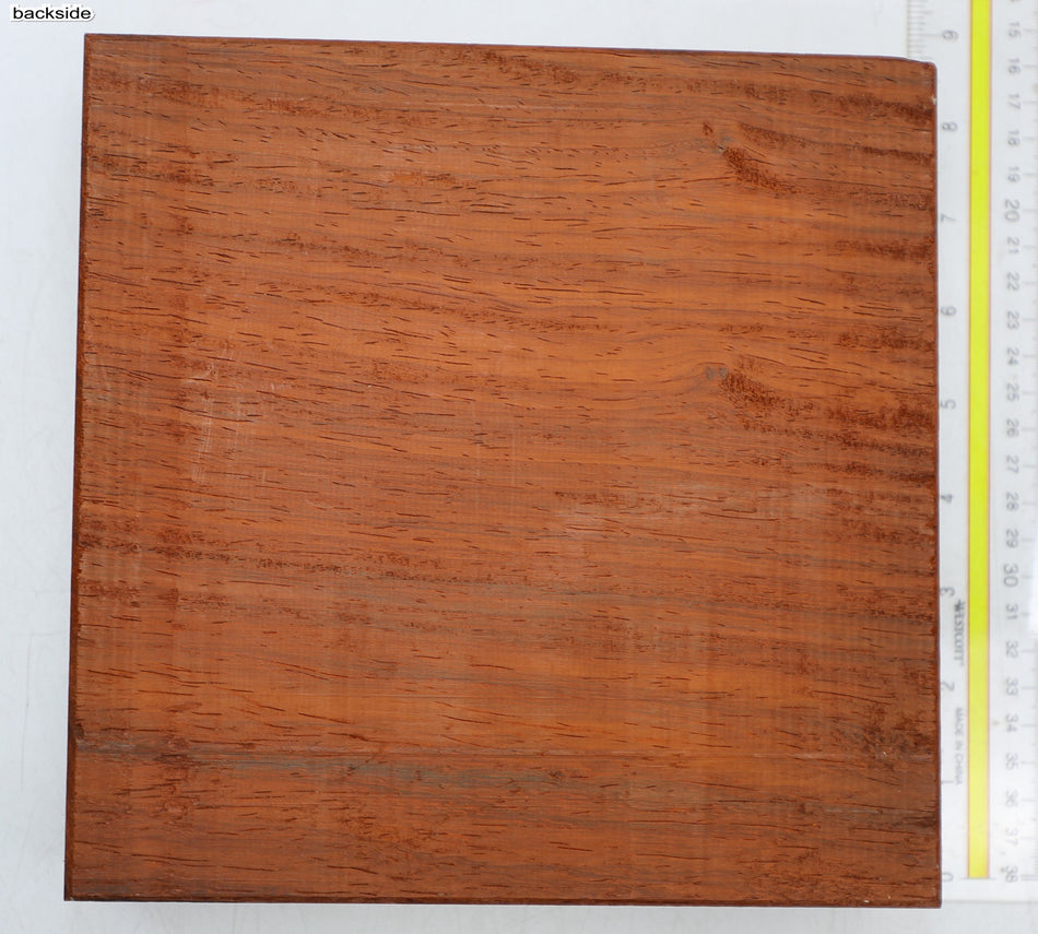 Padauk Square 8" x 8" x 2" - Stock# 6-4480