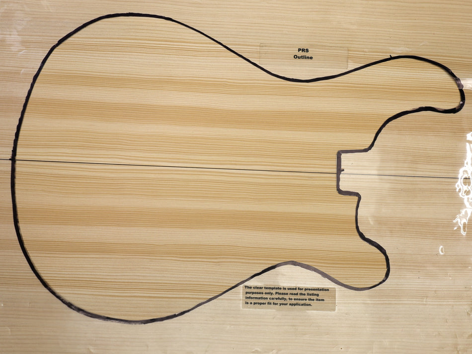 Hemlock Archtop Guitar set, 0.89" thick (+Factory) - Stock# 6-4766