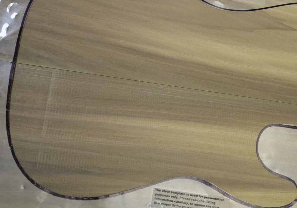 Magnolia body blank, unglued 2pc, 1.76" thick (2nd) - Stock# 6-4953