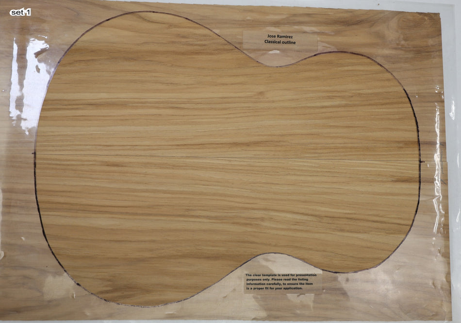 2 Matched Hickory Dreadnought sets, 0.15" thick - Stock# 6-5005