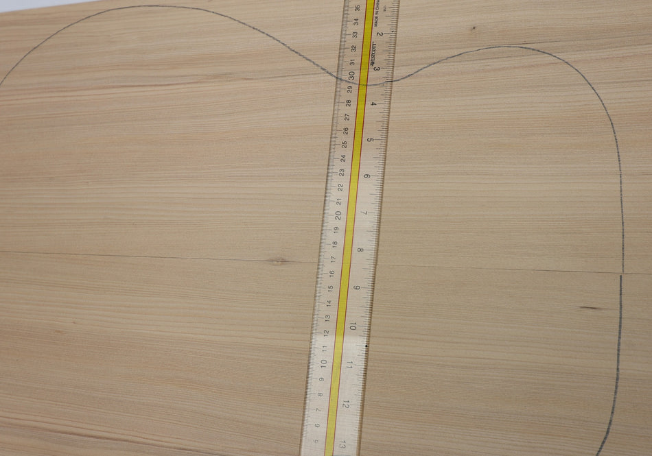 Hemlock OM / Classical Guitar Set, 0.16" thick (Factory) - Stock# 6-6085