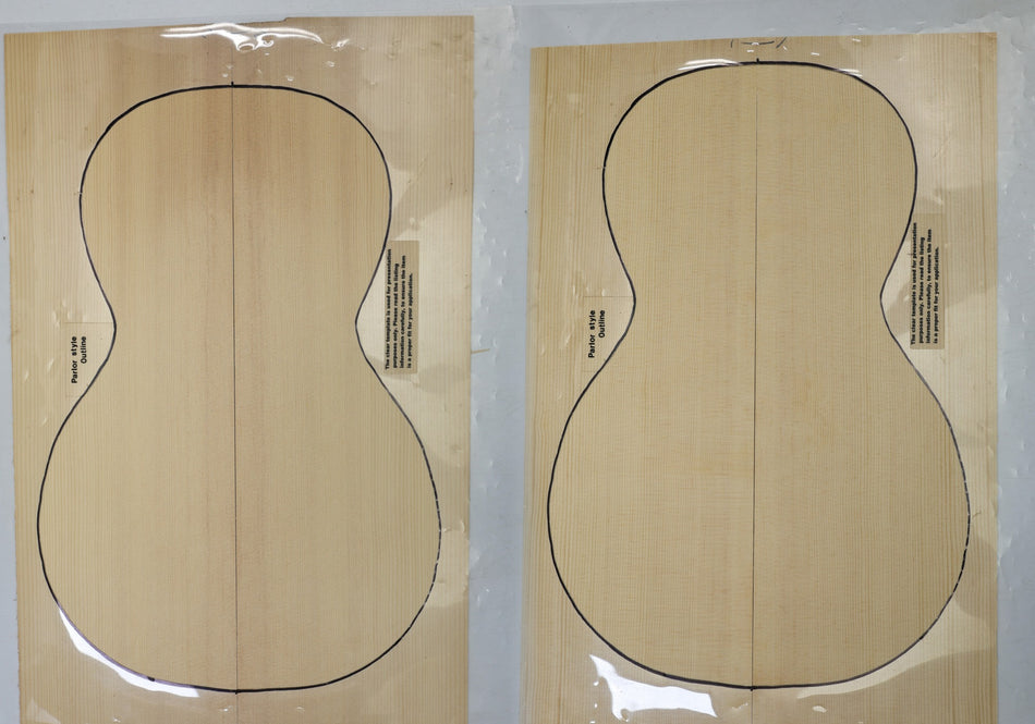 Sitka Spruce Parlor, 2 Guitar sets, 3mm thick (Standard) - Stock# 6-5202