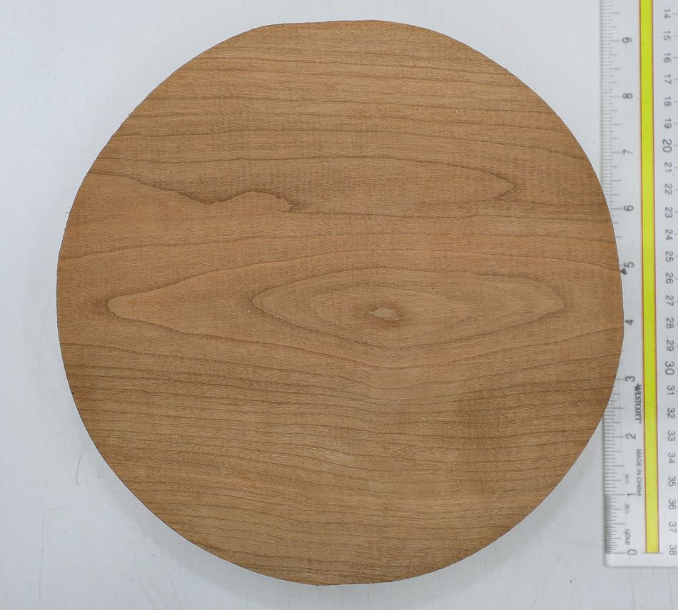 Cherry Round 9" diameter x 1.85" - Stock# 6-5229