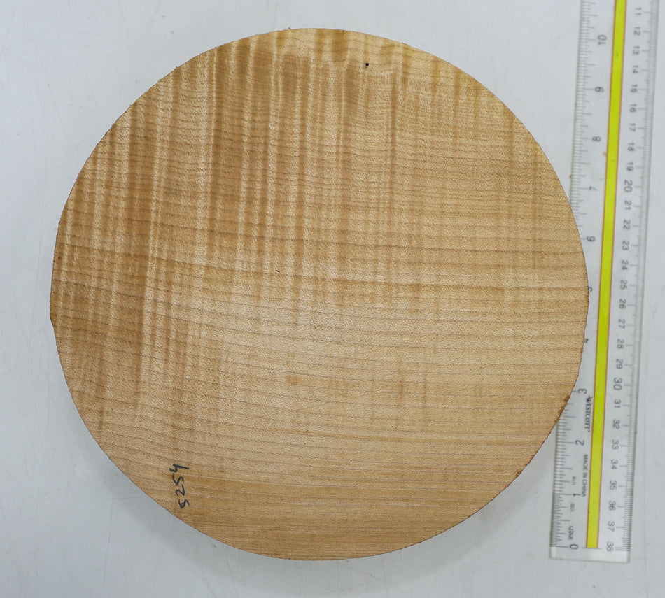 Maple Flame Round 9" diameter x 2.5" - Stock# 6-5254