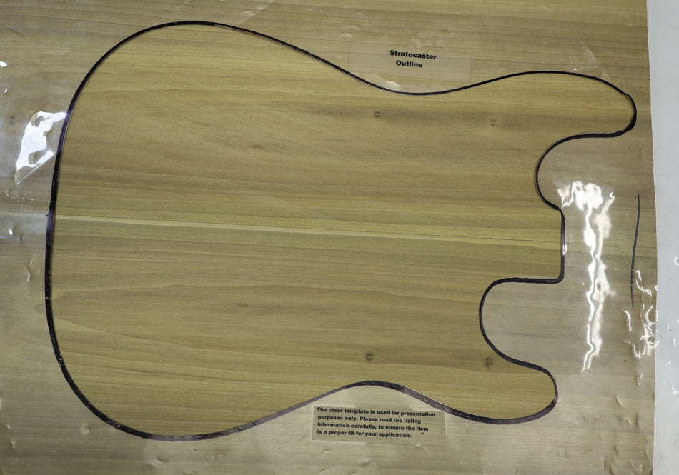 Magnolia body blank, unglued 2pc, 1.76" thick (2nd) - Stock# 6-5321