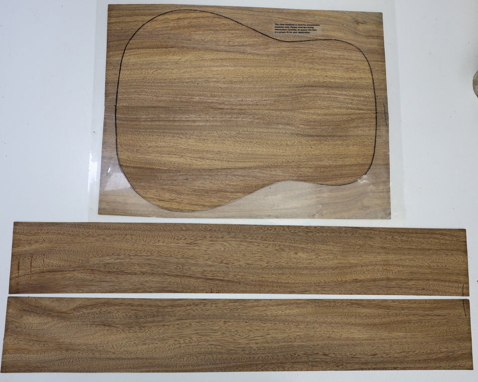 Back & Side set Bhilwara Ceylon Rosewood, Dreadnought (HIGH GRADE) - Stock# 6-5392