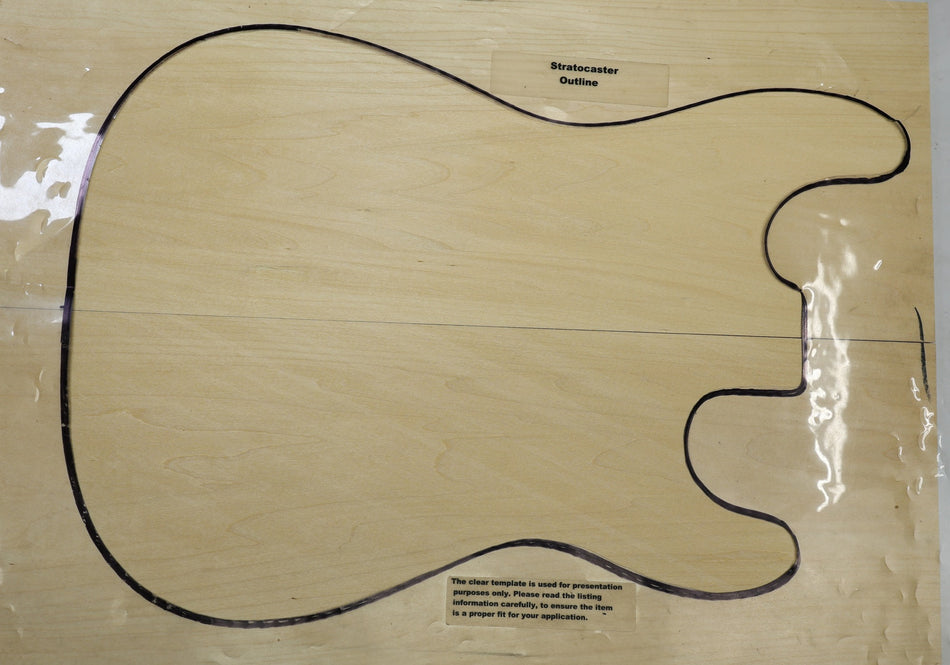 Basswood body blank, unglued 2pc, 1.82" thick (HIGH GRADE) - Stock# 6-5401