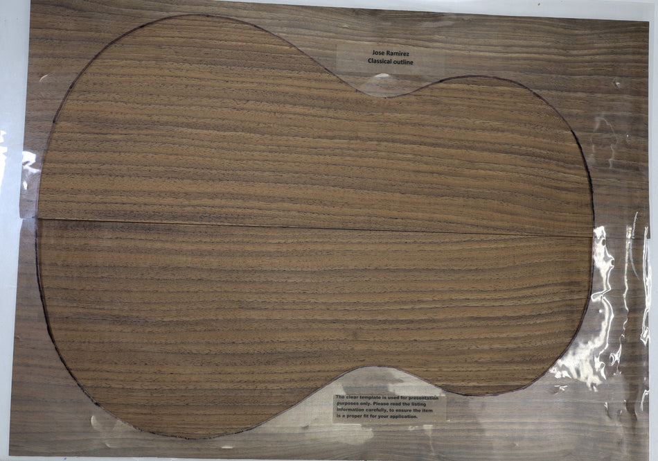 Back & Side set Walnut (Black), OM / Classical - Stock# 6-5471