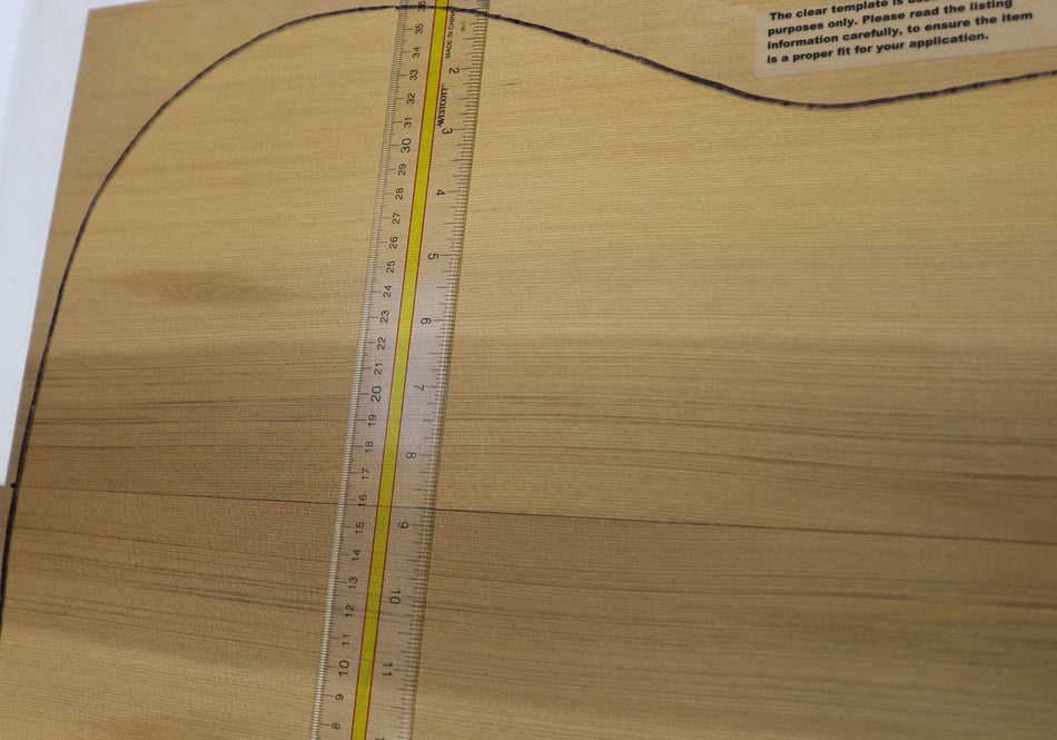 Torrefied Red Cedar Dreadnought Guitar Set, 0.16" thick (+Factory) - Stock# 6-5498