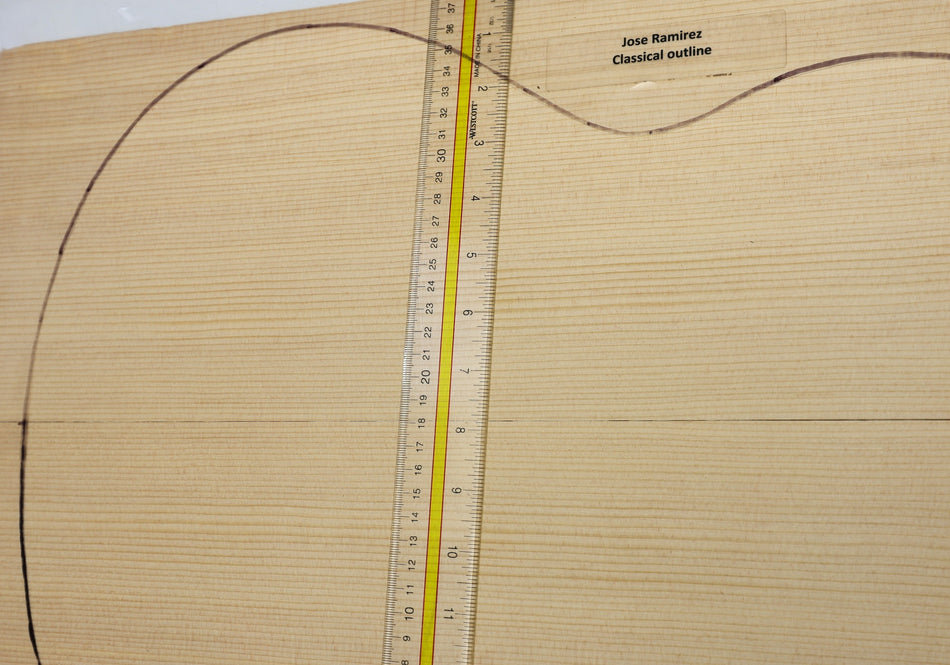 Sitka Spruce Classical Guitar Set, 0.11" thick (Professional) - Stock# 6-5589