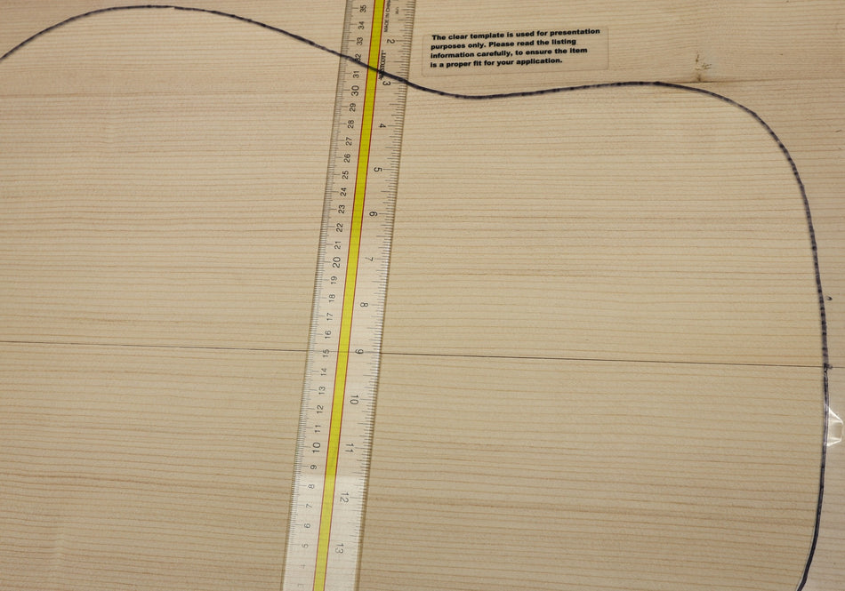 Sitka Spruce Dreadnought Guitar Set, 0.13" thick (Professional) - Stock# 6-5609