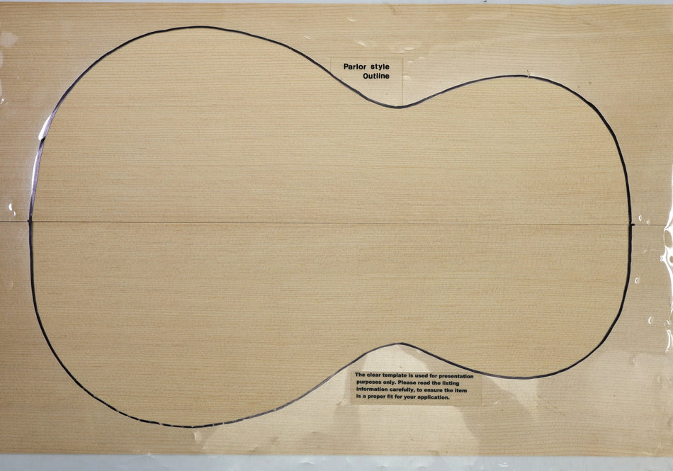 Sitka Spruce Parlor Guitar Set, 0.13" thick (+STANDARD) - Stock# 6-5642