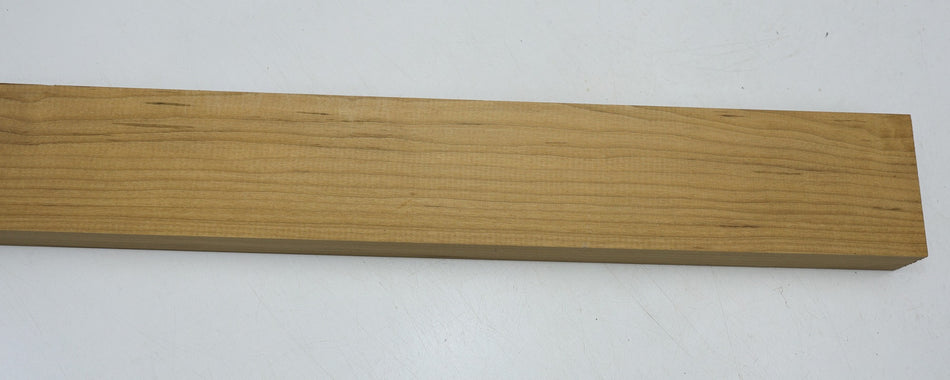 Torrefied Rock Maple Neck Blank 1.5" x 3.5" x 34" - Stock# 6-5657