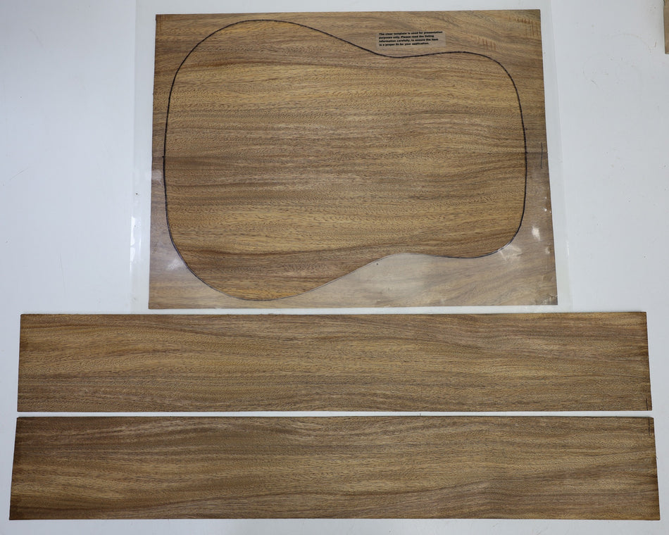 Back & Side set Bhilwara Ceylon Rosewood, Dreadnought (HIGH GRADE) - Stock# 6-5713