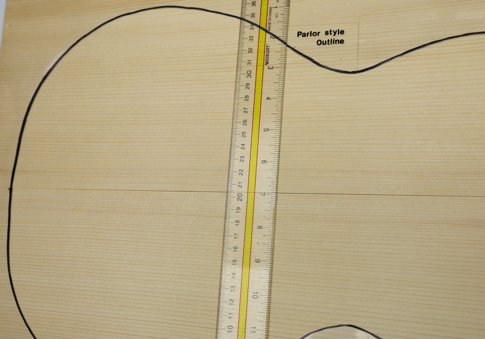 Adirondack Red Spruce Parlor Guitar Set, 0.14" thick (+STANDARD +3★) - Stock# 6-5719