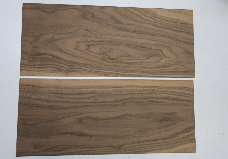 Walnut (Black), 2 pieces 0.10" thick - Stock# 6-5757