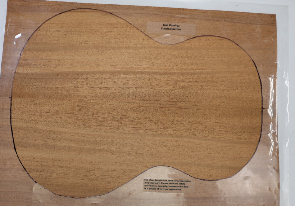 Khaya African Mahogany Guitar set, 0.10" thick - Stock# 6-5763