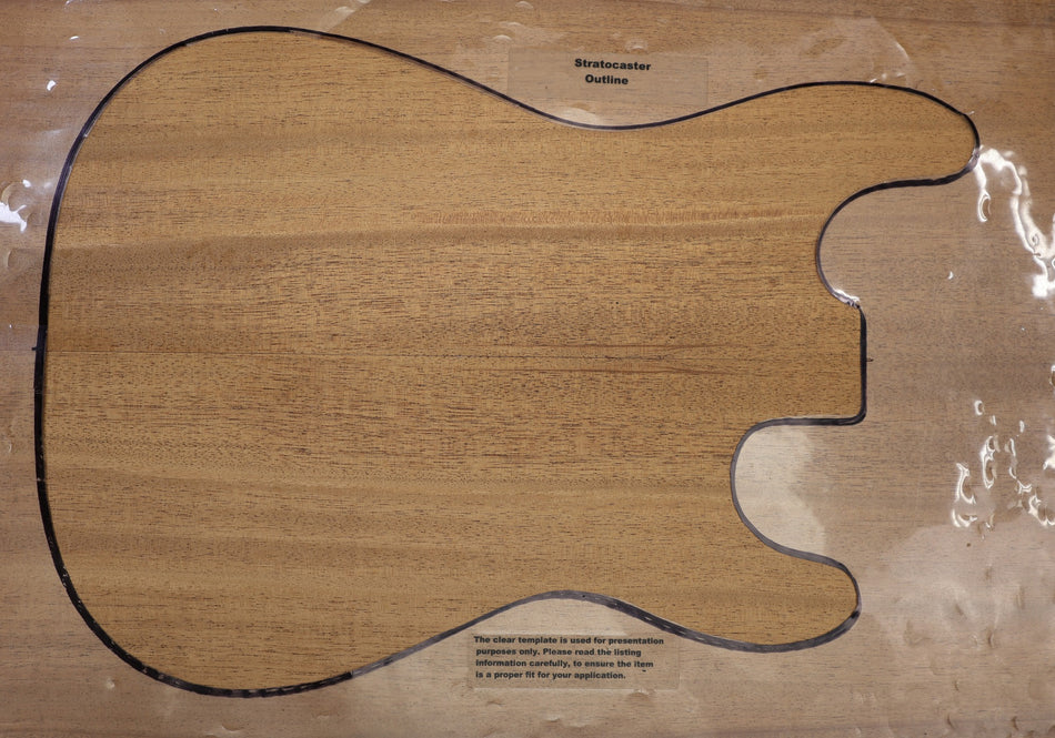 Khaya African Mahogany Guitar set, 0.10" thick - Stock# 6-5763