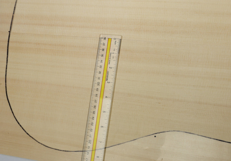 Lutz Spruce Dreadnought Guitar set, 0.15" thick (Standard) - Stock# 6-5795