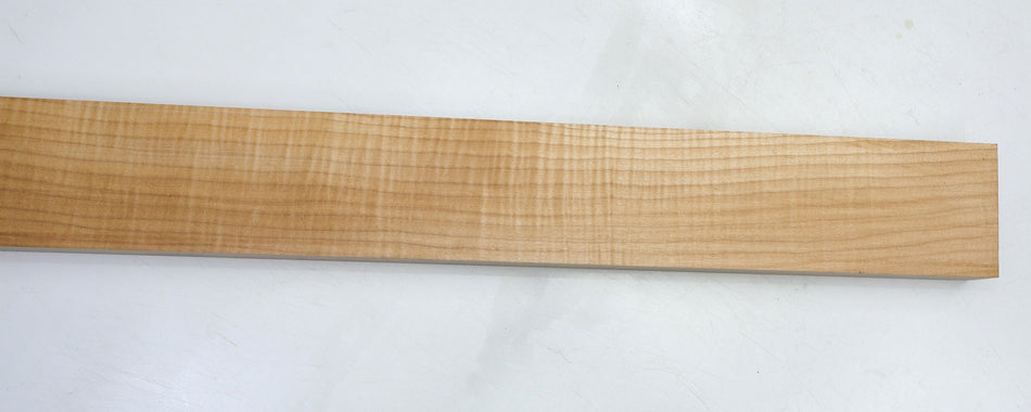 Maple Flame Neck Blank 1.7" x 4" x 34.5" - Stock# 6-5806