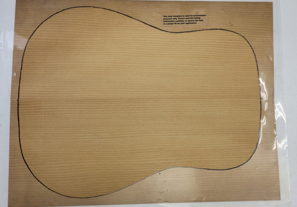 Torrefied Sitka Spruce Dreadnought Guitar Set, 0.15" thick (+Professional +2★) - Stock# 6-5814