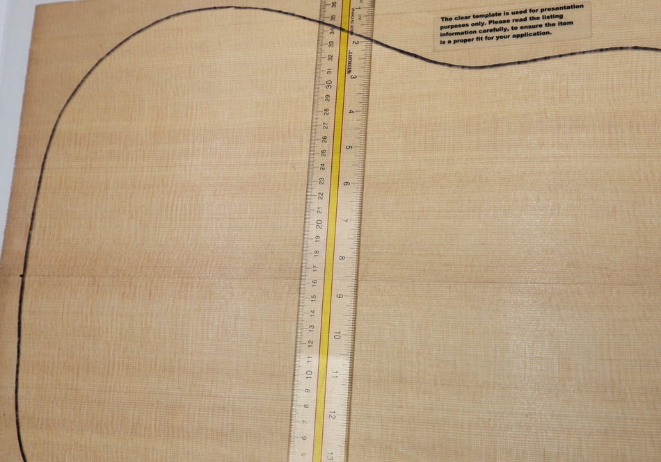 Sitka Spruce Dreadnought Guitar Set, 0.15" thick (HIGH GRADE 4★) - Stock# 6-5816