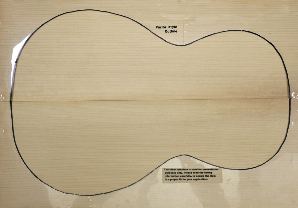 Adirondack Red Spruce Parlor Guitar Set, 0.14" thick (+STANDARD +3★) - Stock# 6-5834