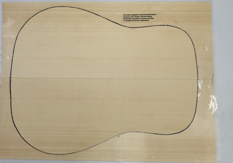 Engelmann Spruce Dreadnought Guitar Set, 0.155" thick (Professional) - Stock# 6-5838