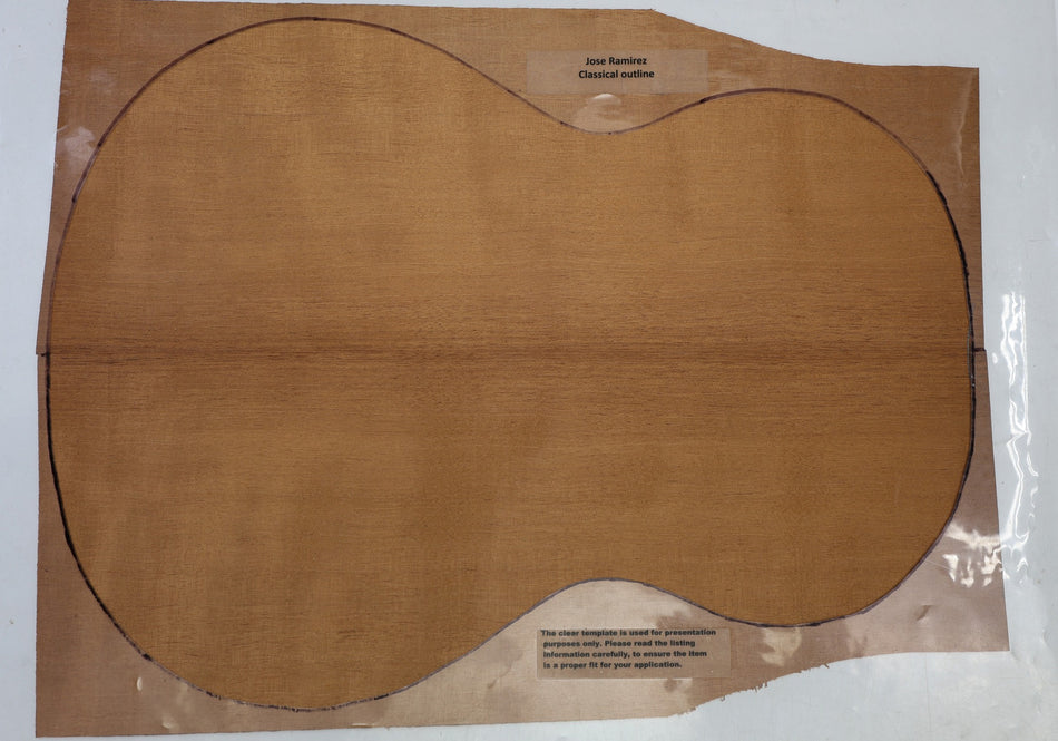 Khaya African Mahogany Guitar set, 0.10" thick - Stock# 6-5839