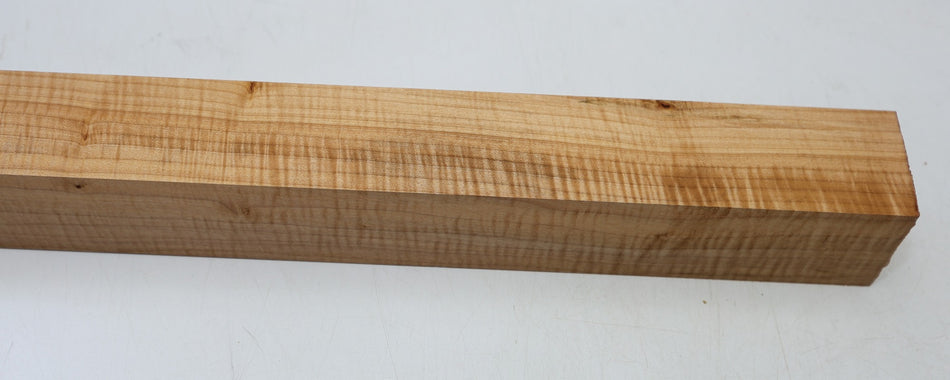 Maple Flame Spindle Square 2.25" x 26" (GREAT FIGURE, 2nd) - Stock# 6-5843