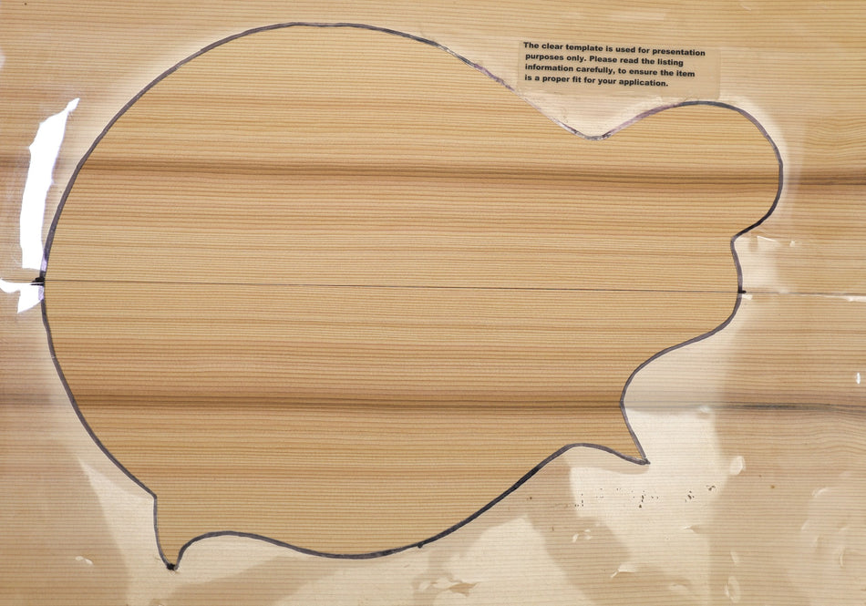 Red Cedar Mandolin / Violin set, 0.82" thick (Factory) - Stock# 6-5856