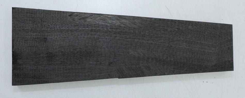 Ebony Tailpiece Blank, 9.25" x 3"(2") x 0.8" - Stock# 6-5860